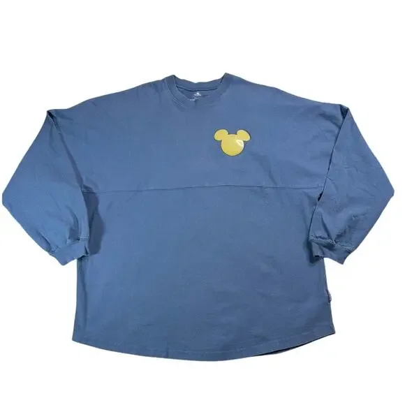 Disney Parks Disneyland Spirit Jersey - Navy & Gold Mickey Mouse - Size XL - Picture 2 of 10